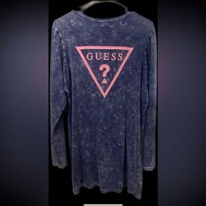 Acid wash Guess dress